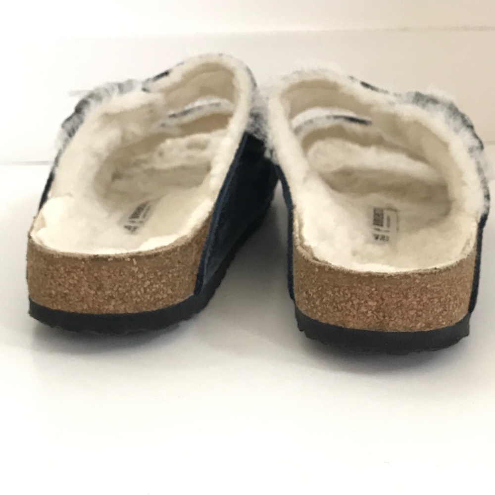 BIRKENSTOCK Arizona Sandals Shearling Women’s Size 9 - Picture 7 of 16